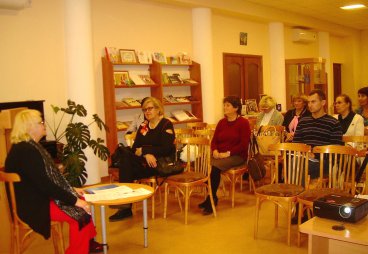 В библиотеке «Родник» состоялась презентация проекта РО СПР «Псковская Ганза 39 - площадка для европейского партнерства».