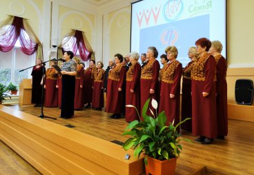В Пскове состоялся смотр ветеранских хоров «Нам года не беда, коль душа молода» (ВИДЕО)