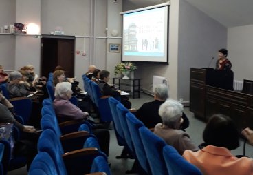 В ПФР города Пскова прошла лекция для слушателей факультета «Здоровье и долголетие»