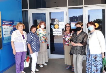 Активисты РО ООО Союз пенсионеров России по Псковской области вошли в число волонтёров вакцинации