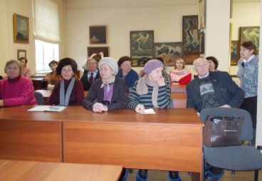 Занятие Университета третьего возраста состоялось в Псковском музее-заповеднике