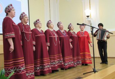 Cмотр ветеранских хоров «Нам года не беда, коль душа молода», г.Псков, 26 апреля 2016 года